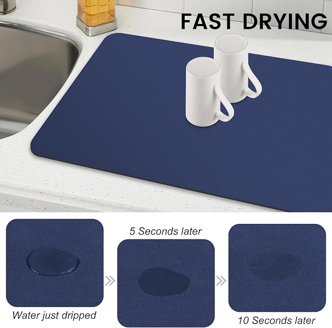 Dish Drying Mat Absorbent Dish Drying Mats - Image 4