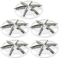 5-Pack Fabric Shaver Replacement Blades, 57mm Alloy Pill Shaver 6-Blade Head by Unknown