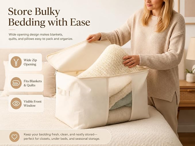DoYiKe Soft Canvas Clothes Storage Bags - Image 5