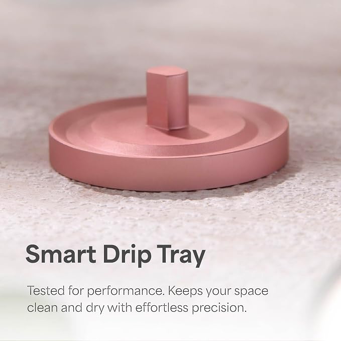 Oral-B Compatible Electric Toothbrush Holder, Rose Gold Aluminium Base - Image 3
