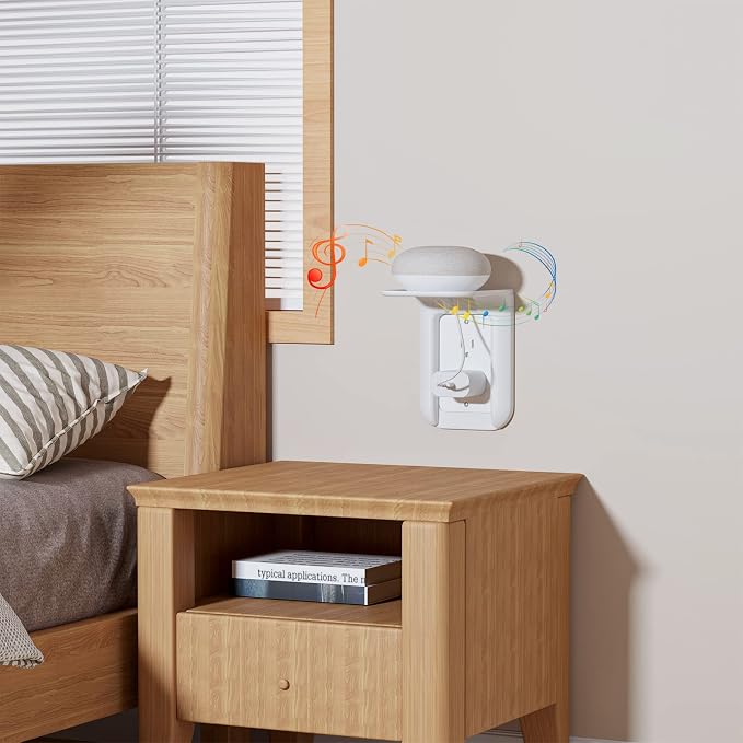 WALI Outlet Shelf Wall Holder, Bathroom Shelf - Image 7
