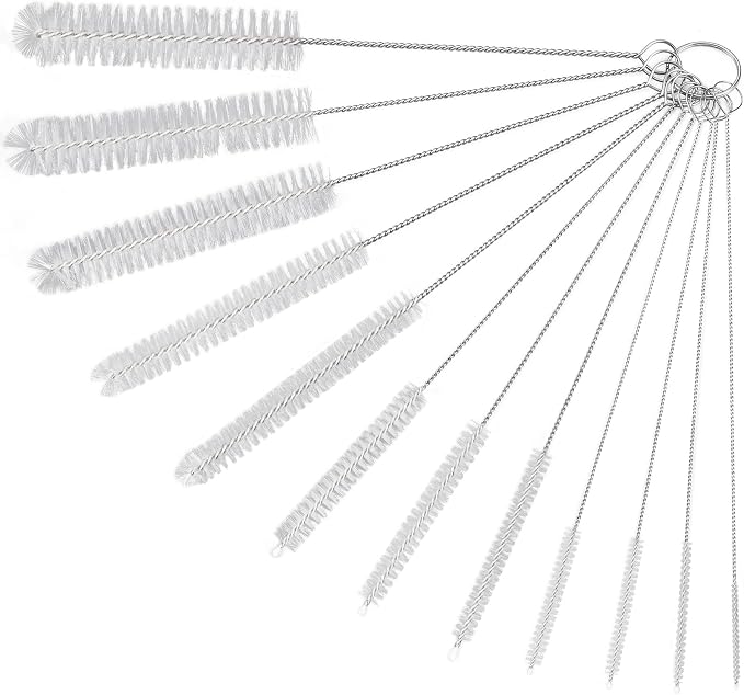 Ixiaoyoo 12 Pcs Straw Cleaner Brushes Set, 8.2 Inch Nylon Cleaning Brush | by Ixiaoyoo