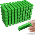 50PCS Colored Wooden Clothespins 2.9 Inch Color Clothes Pins by HONGYUTAI