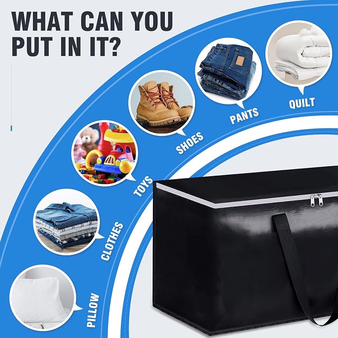 Heavy Duty Moving Bags, Extra Large Storage Bags, - Image 5
