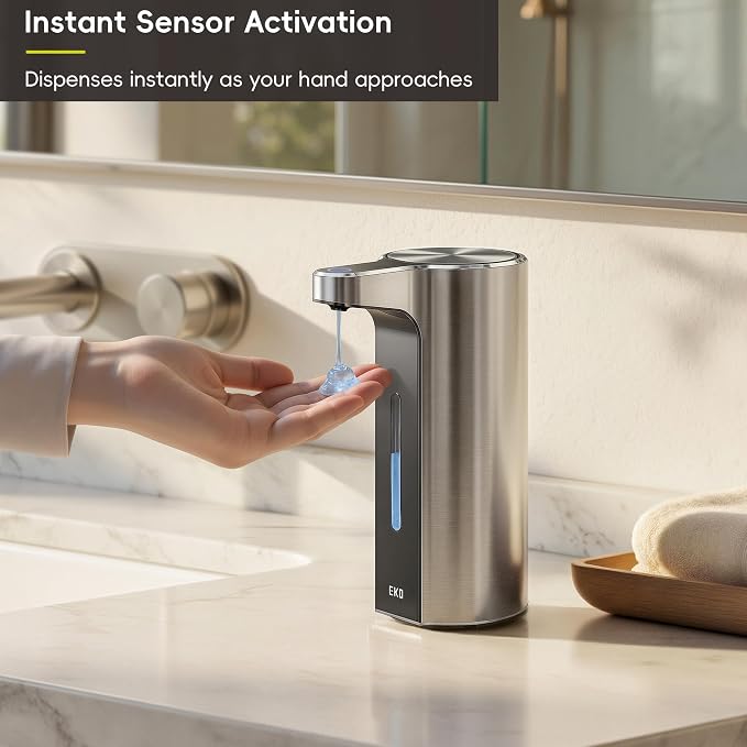 EKO Aroma Pro 13.5 fl oz Touchless Automatic Liquid Soap Dispenser, - Image 6