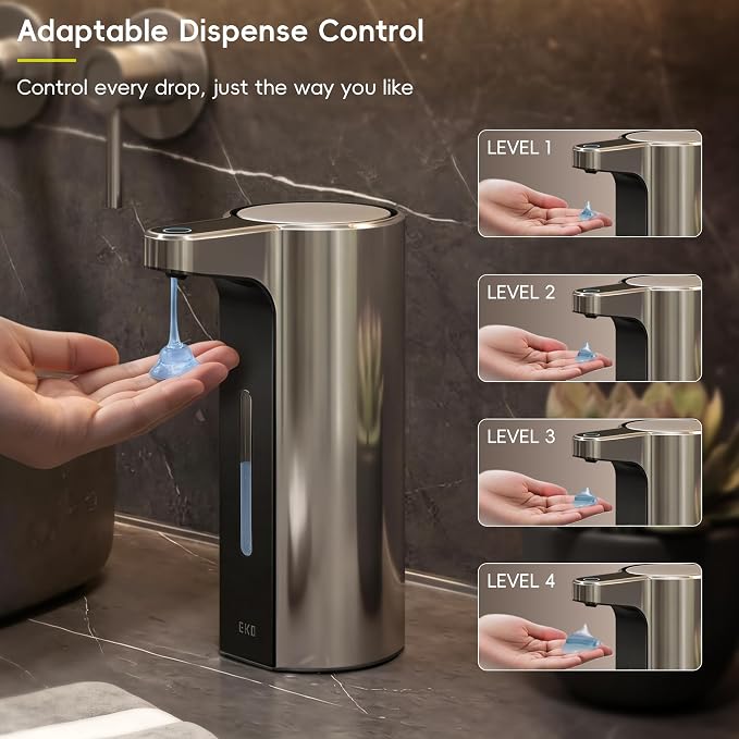EKO Aroma Pro 13.5 fl oz Touchless Automatic Liquid Soap Dispenser, - Image 4