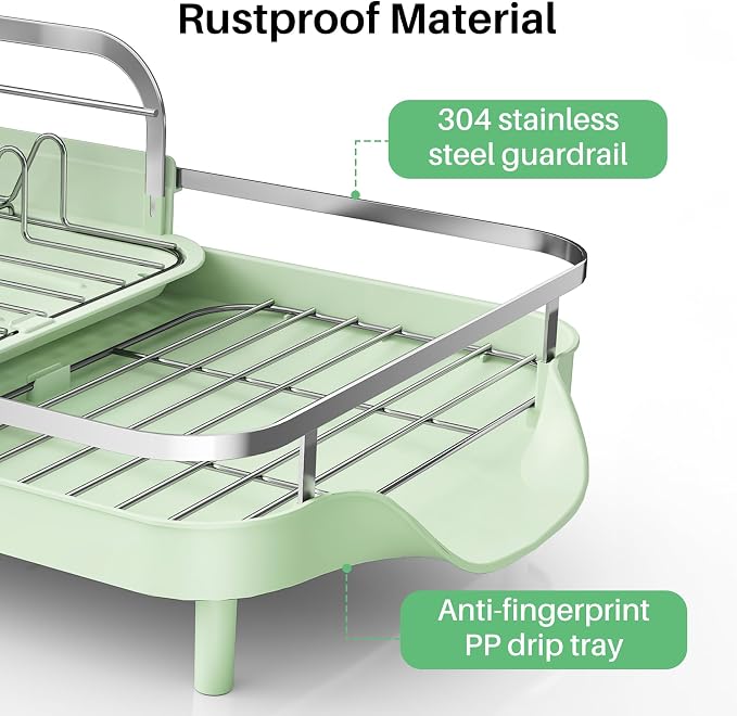 SAYZH Expandable Dish Drying Rack - Image 3
