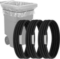 Large Rubber Bands for Trash Cans, Trash Can Bands for 55, 96 Gallon Garbage by Hongmed