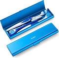 Wider Aluminum Toothbrush Travel Case, Portable Travel Toothbrush Holder by Oralphi