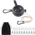 32 FT Portable Travel Clothesline, Retractable Camping Clothesline by Unknown