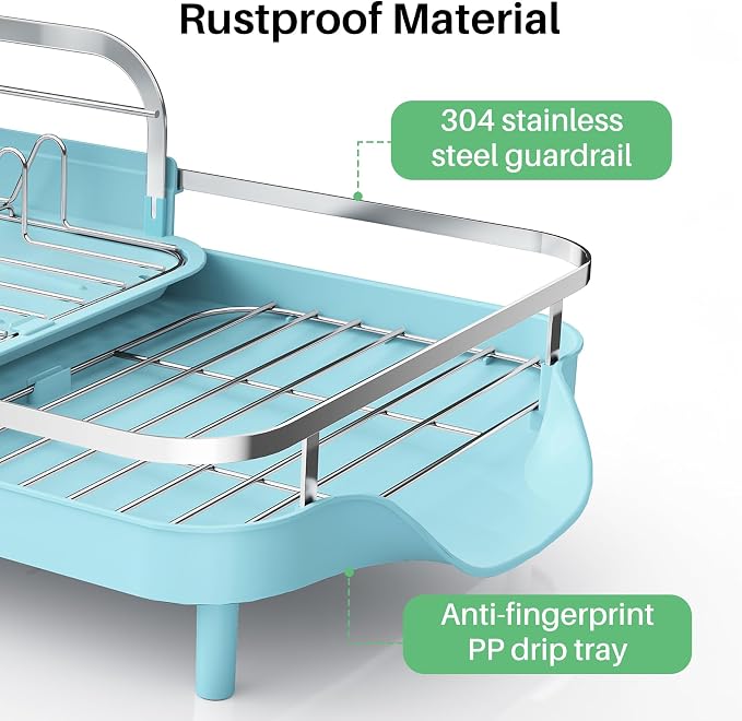 SAYZH Expandable Dish Drying Rack - Image 4