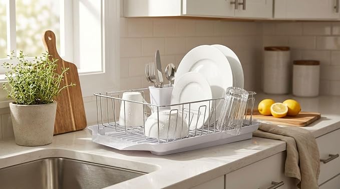 Farberware Classic Large Rust Resistant Full Dishrack - Image 7