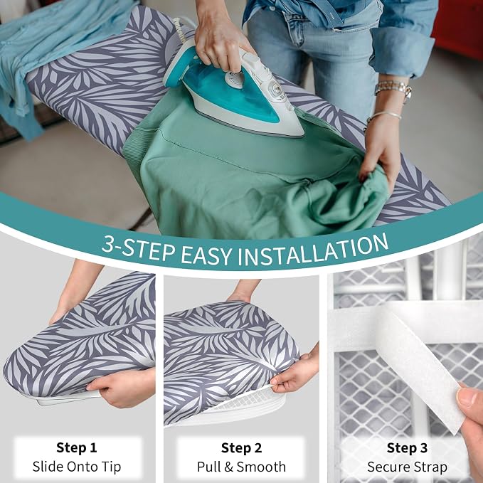 Leaves Ironing Board Cover and Pad - Image 4