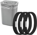 Garbage Can Bands Fits 13 to 30 Gallon Trash Cans, 3 Pack Durable Trash Can Bag by Hongmed