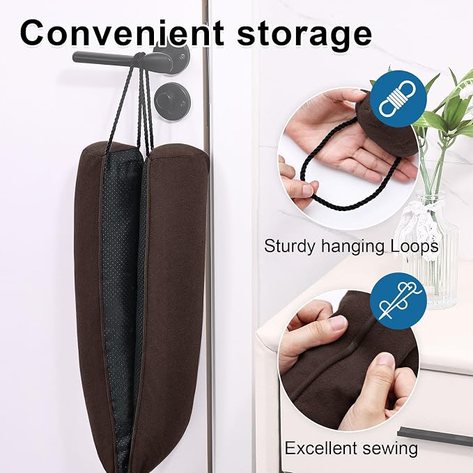 36 Inch Door Draft Stopper, Blocks Hot Cold Air - Image 8