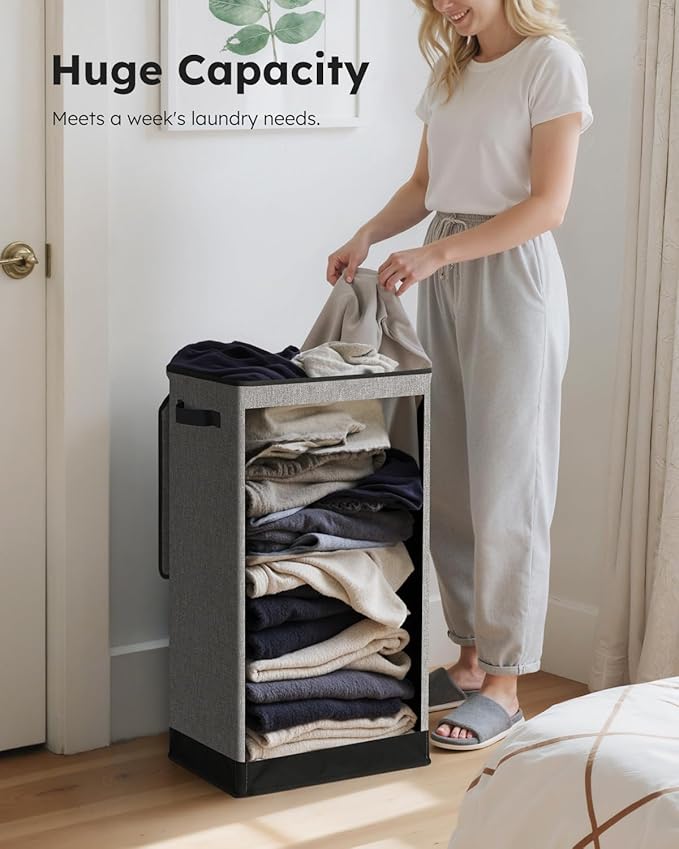 SOLEDI Slim Laundry Basket - Image 3