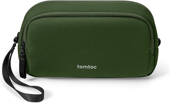 tomtoc Electronic Organizer Travel Case, Dual Compartment Tech Organization | by tomtoc