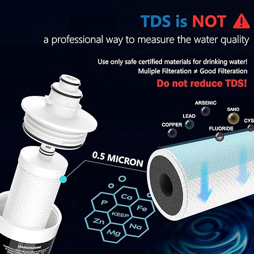 Frizzlife Under Sink Water Filter System-NSF/ANSI 53&42 Certified High Capacity - Image 3