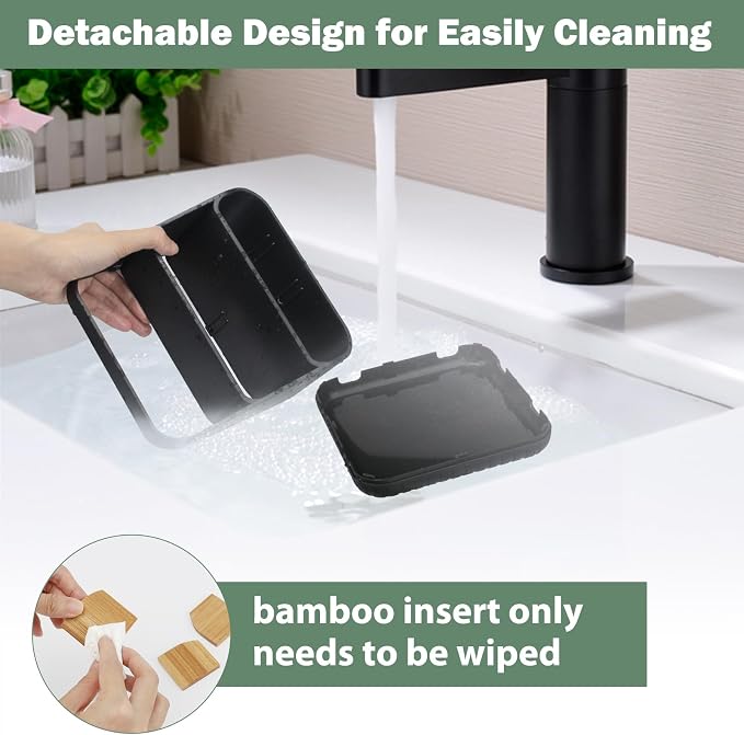 Toothbrush Holders for Bathrooms, 6 Slots, Detachable for Easy Clean, - Image 3