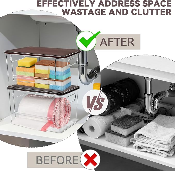 Trash Bag Dispenser Under Sink Organizer - Image 7