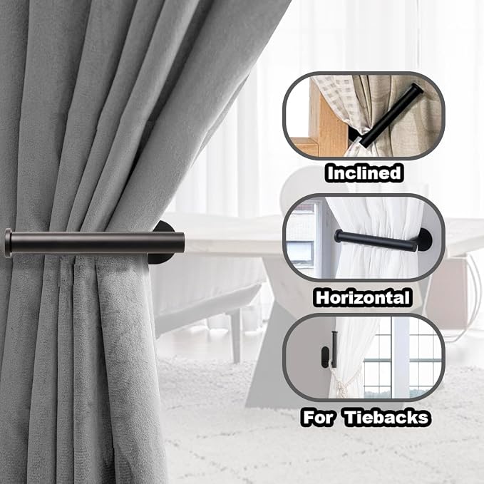 Metal Curtain Holdbacks - Image 3