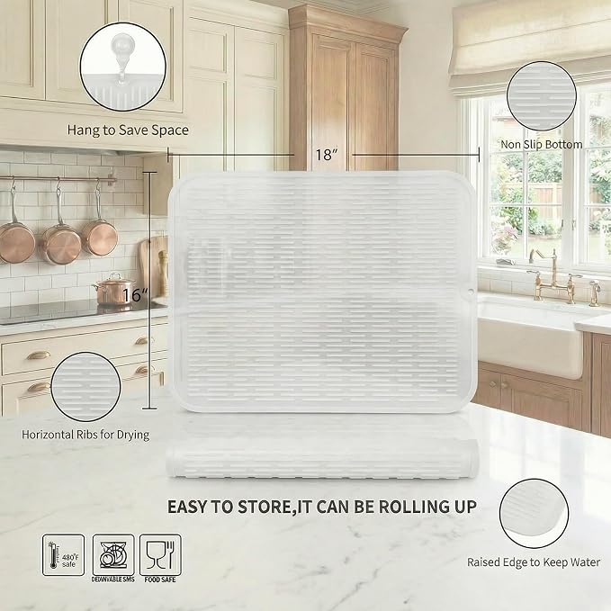 MicoYang Silicone Dish Drying Mat - Image 2