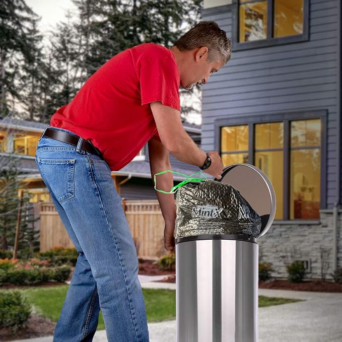Mint-X Rodent Repellent Outdoor Home and Industrial Trash Bags - Image 7