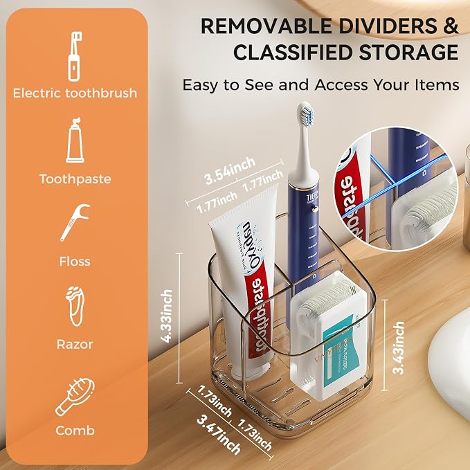 3 Slots Toothbrush Holders - Image 5