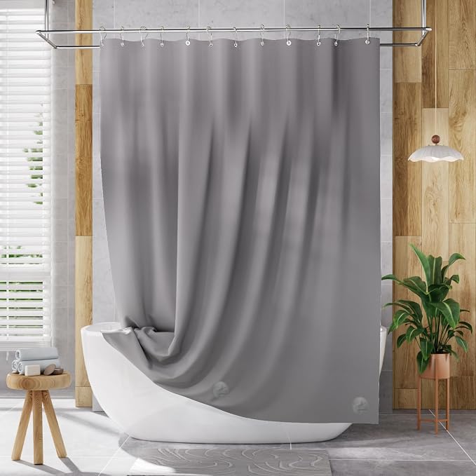 AmazerBath Extra Long Shower Curtain Liner, 72x84 Plastic Shower Curtain Liner - Image 6