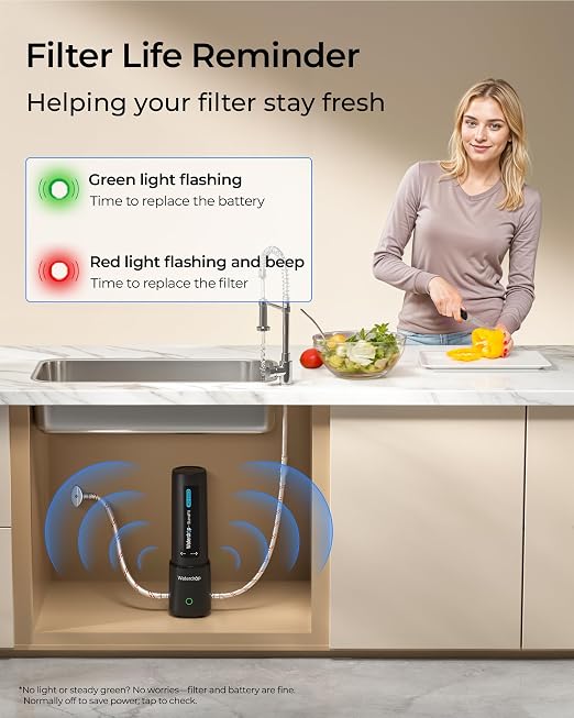 Waterdrop UL12A Under Sink Water Filter, Upgraded - Image 8