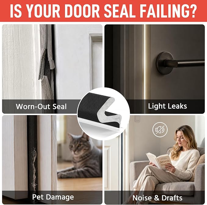 Litaibai Kerf Weather Stripping Door Seal - Image 5