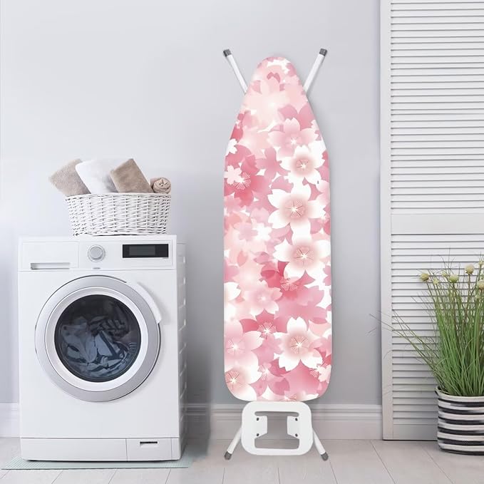 Cherry Blossom Print Ironing Board Cover 15x54 Inch Standard Ironing Board Cover - Image 3