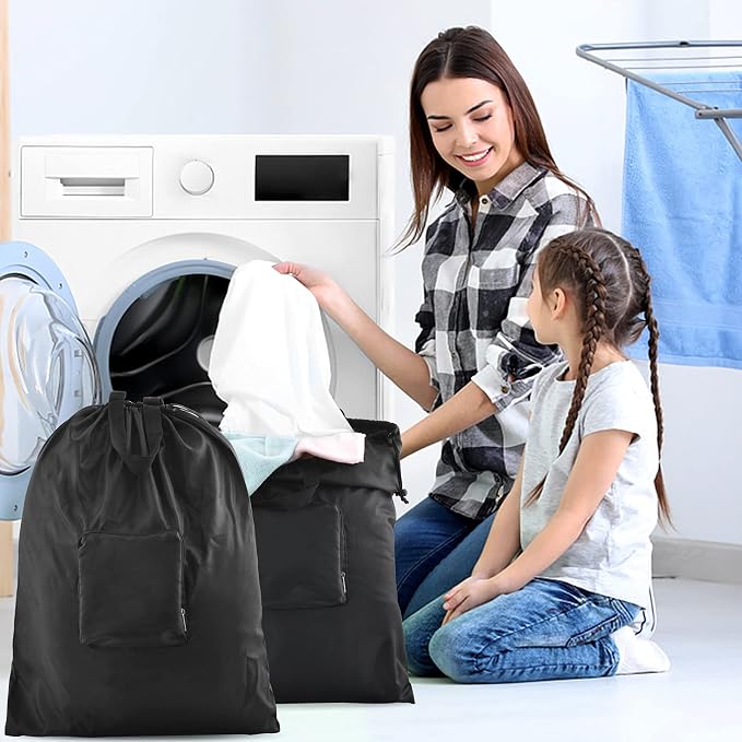 2 Pcs Travel Laundry Bag, JHX Dirty Clothes Bag 【Upgraded】 - Image 7
