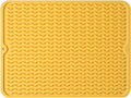 MicoYang Silicone Dish Drying Mat — Quick-Dry Ridges Counter & Sink Pad by MicoYang