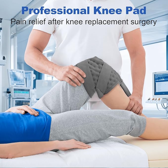 Ice Machine for Knee After Surgery, 9 Quarts Cold Therapy Machine with Digital Panel, Timer Looped Cryotherapy for Knee Replacement, Post-Surgery Swelling Relief, Sprains Recovery