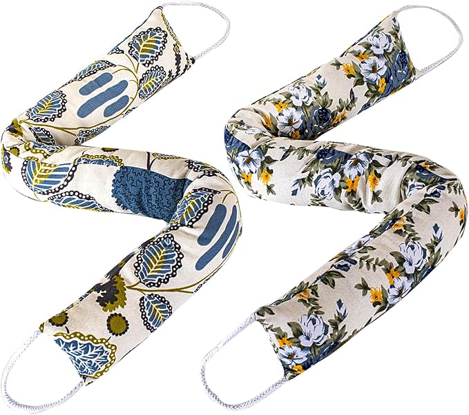 2 PCS 48 inch Door Draft Stopper by CERAYOU