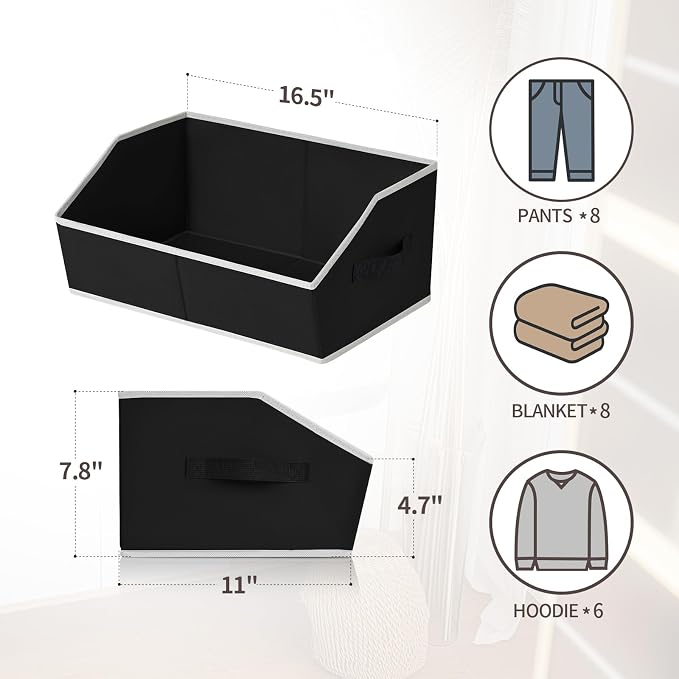Homsorout Cube Storage Bins - Image 6