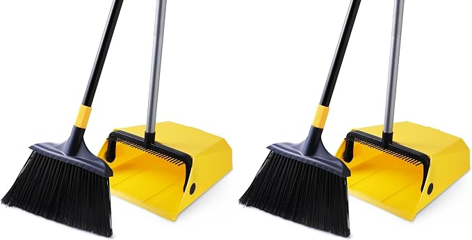 Yocada Commercial Broom and Dustpan Set by Yocada
