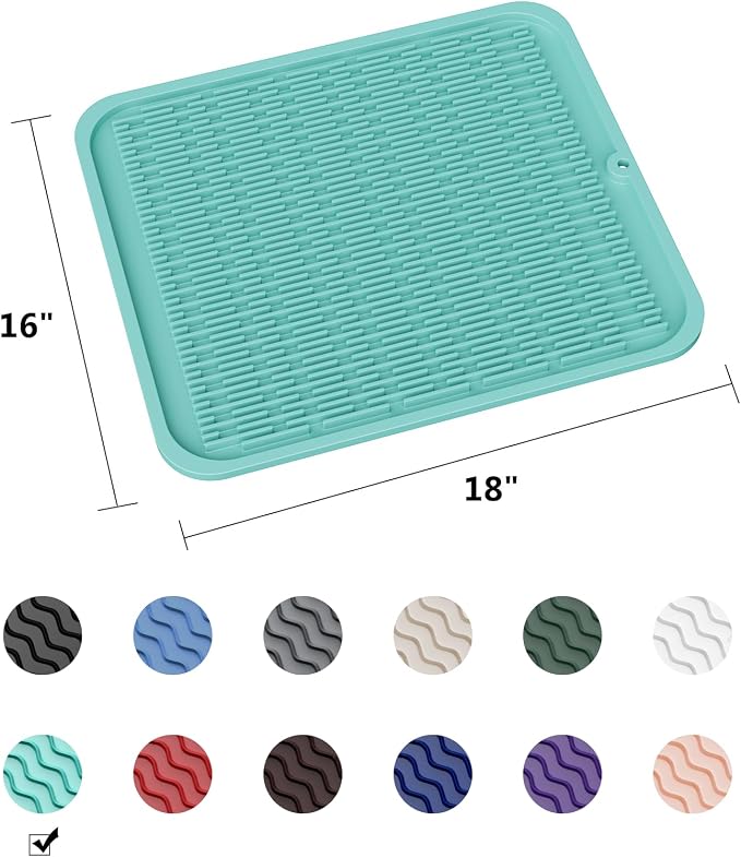 ZLR Oversized Silicone Dish Drying Mat - Image 6