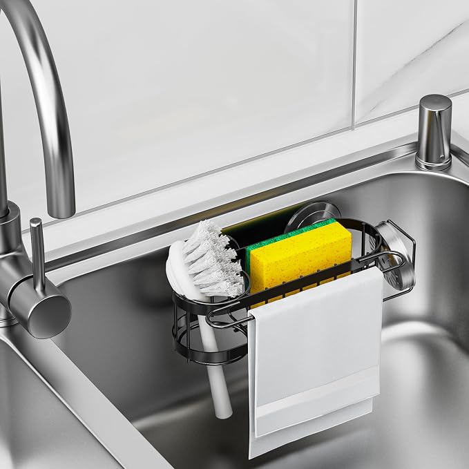 Cisily Kitchen Sponge Holder for Kitchen Sink - Image 6