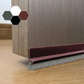 Self-Adhesive Brush Door Sweep, 39.37" L x 1" W, Blocks Dust and Noise by Unknown