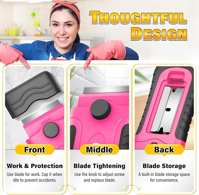 DIYSELF 2 Pack Razor Scrapers - Image 6