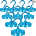 Neosmuk Magnetic Hooks, 130lb Heavy Duty, 10 Pack by Neosmuk