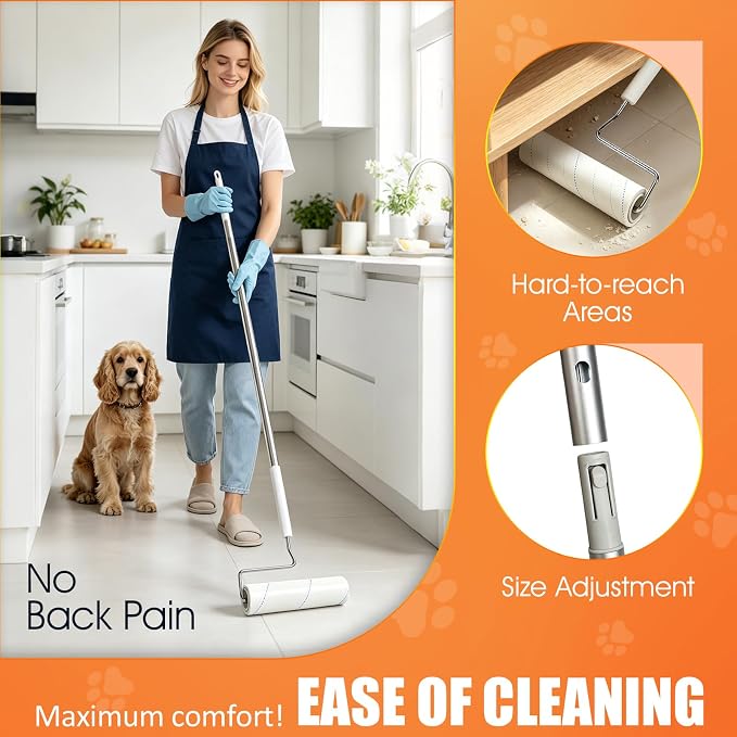 WulaWindy Long Handle Lint Roller - Image 5