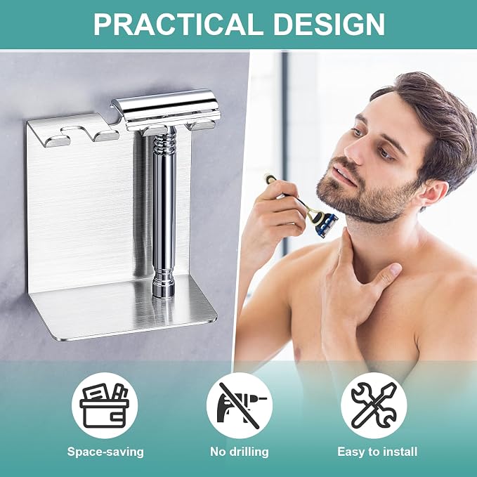 Electric Toothbrush Head Holder, Tooth Brushing Holder, Wall Mounted Toothbrush - Image 7