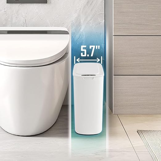 Cesun Automatic Small Bathroom Trash Can - Image 7