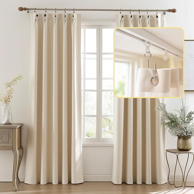 120Pcs Metal Curtain Track Hooks S Shaped Small Drape Curtain Wire Hooks - Image 6