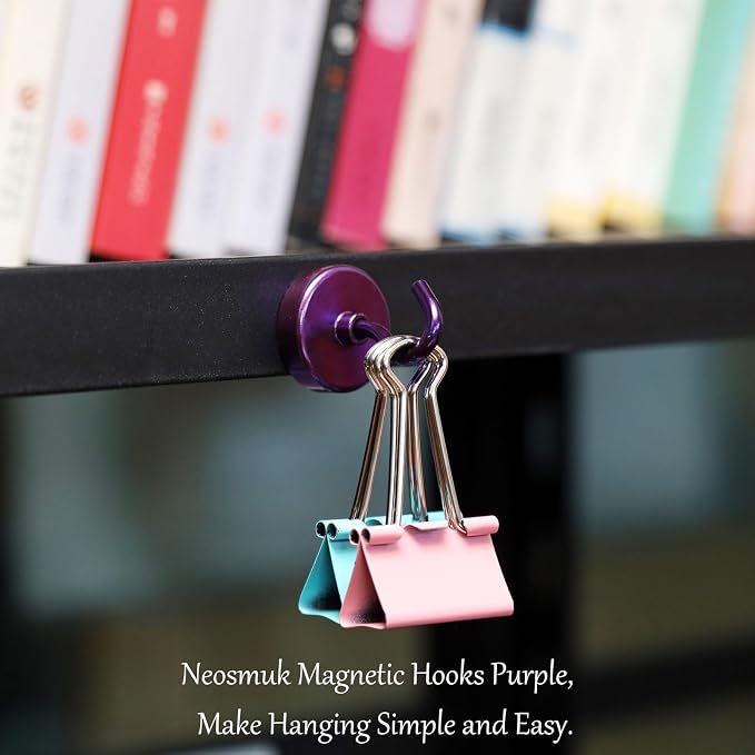 Neosmuk Magnetic Hooks, 85lb Heavy Duty, 10 Pack - Image 7