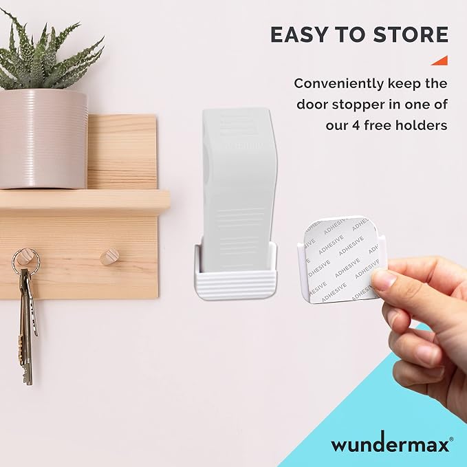 Wundermax Rubber Door Stoppers for Bottom of Door Stop - Image 6