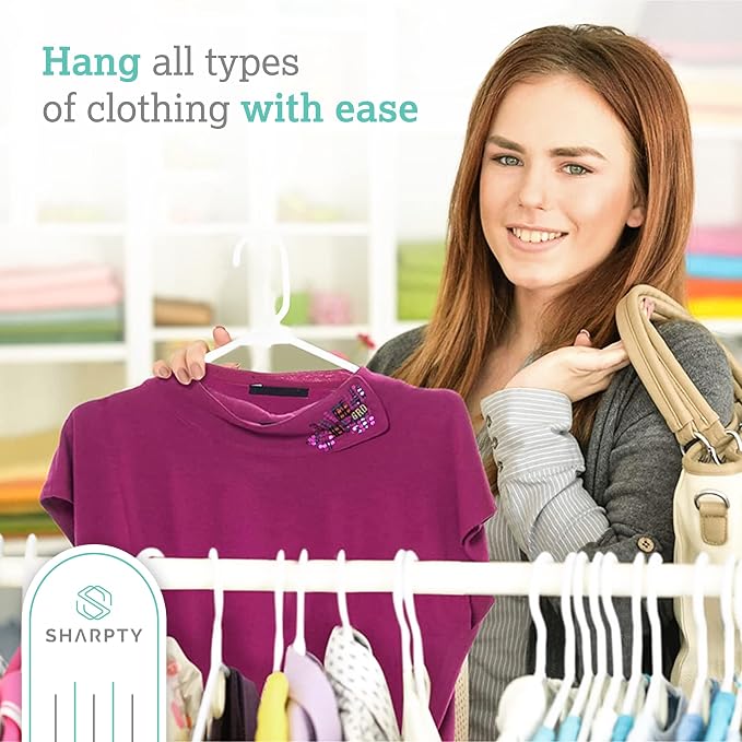 Plastic Hangers Clothes Hangers - Image 3